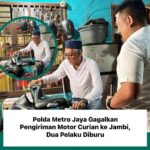 Polda Metro Jaya Gagalkan Pengiriman Motor Diduga Hasil Curian ke Jambi, Dua Terduga Pelaku Diburu