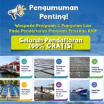 KKP Ingatkan Masyarakat Waspada Penipuan Program Prioritas, Pendaftaran KNMP hingga Kapal Ikan Modern Gratis